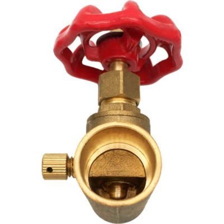 ROBINSON TECH INTERNATIONAL NEW JERSEY THEWORKS® LF Brass Compression Stop and Waste Valve - 1/2 SWT LFBV166